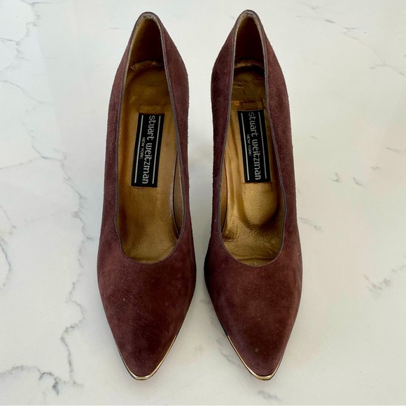 Stuart Weitzman Suede Pumps - Picture 2 of 6